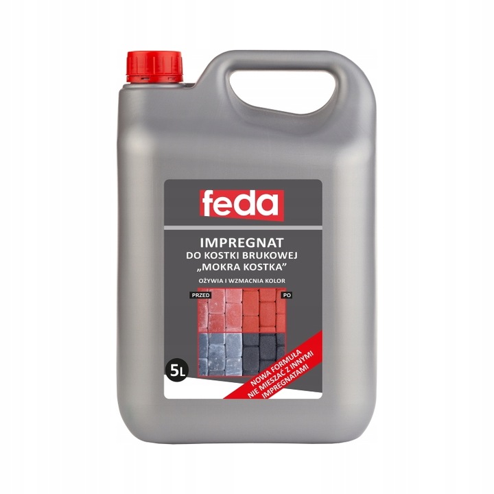 FEDA Impregnat MOKRA KOSTKA BRUK 5 L NOWA FORMUŁA