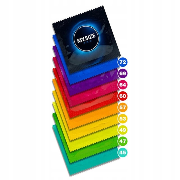 PREZERWATYWY MY.SIZE Pro 49 mm ściśle przylegające 10 szt. nawilżone