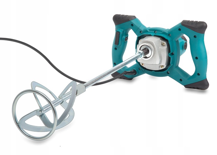 MOCNE MIESZADŁO ELEKTRYCZNE DO KLEJU BETONU ZAPRAW FARB GIPSU