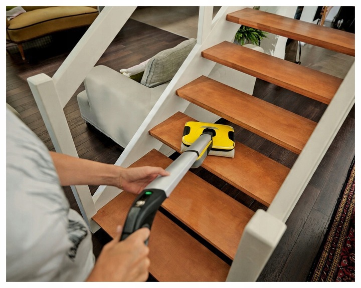 KOMPLET DO MOP KARCHER FC3 FC5 FC7 FC8 4x PADY ROLKI PUREY +PŁYN DO