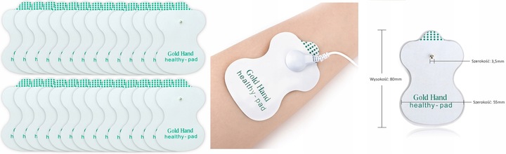 ELEKTROSTYMULATOR MIĘŚNI NERWÓW TENS EMS-MOCNY