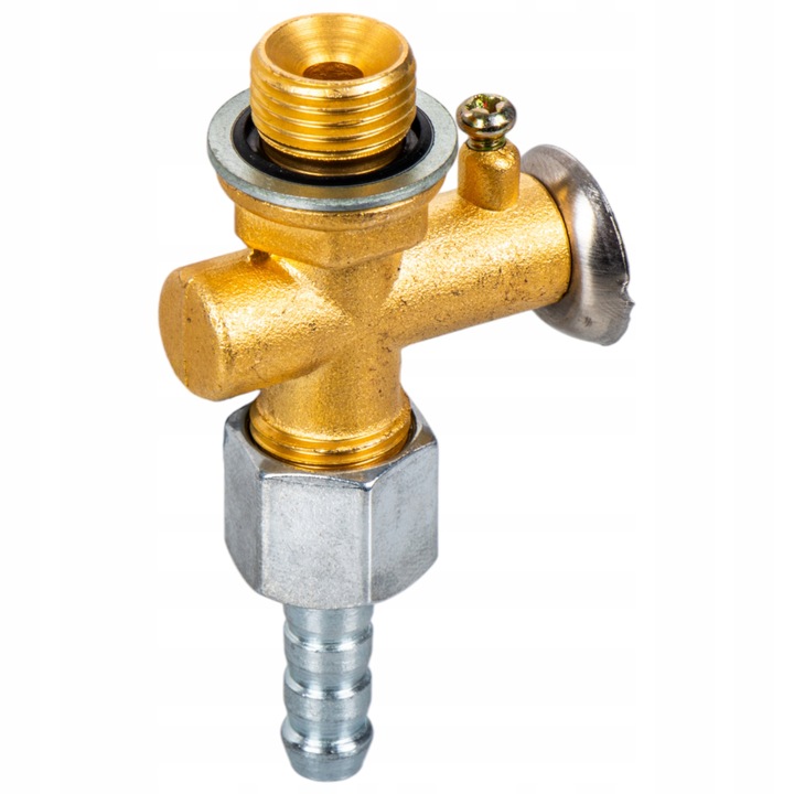 Kranik paliwa C-330 C-360 stary typ mosiężny kompletny 50552110