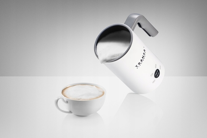 Spieniacz do mleka z PODGRZEWACZEM MilkyWhite 4 TRYBY SPIENIANIA MLEKA