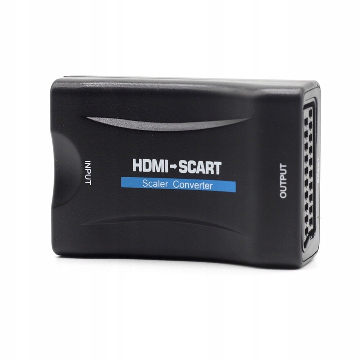 Konwerter Adapter HDMI 1080P 50Hz/60Hz na SCART Sygnał Cyfrowy Na Analogowy