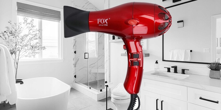 PROFESJONALNA SUSZARKA DO WŁOSÓW FOX SMART - JONIZACJA - 2x