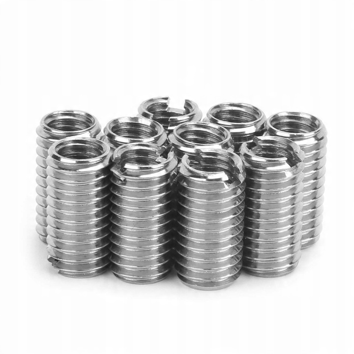 TULEJKI DO NAPRAWY GWINTU M6X1,0 M8X1,25 REDUKCJA 15mm STAL NIERDZEWNA