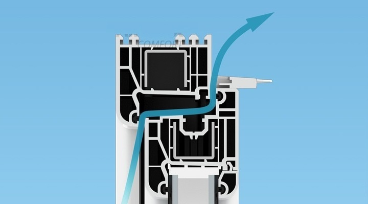 NAWIEWNIK Okienny NEW AIR BOX Regulowany Bezinwazyjny Bez Frezowania