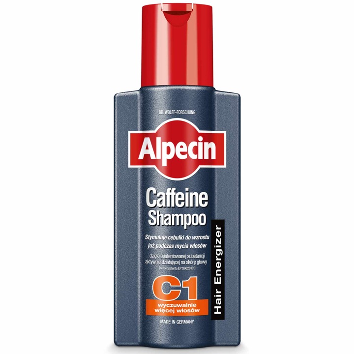 Alpecin Coffein Shampoo C1 250 ml dla mężczyzn Szampon do włosów