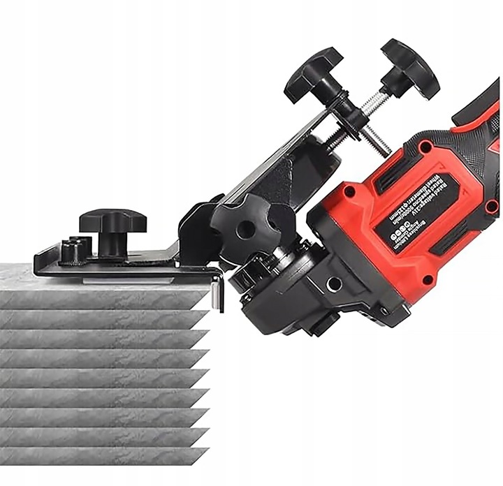 Przystawka do Szlifierki Kątowej CIĘCIA POD KĄTEM 45° Płytek GRESU