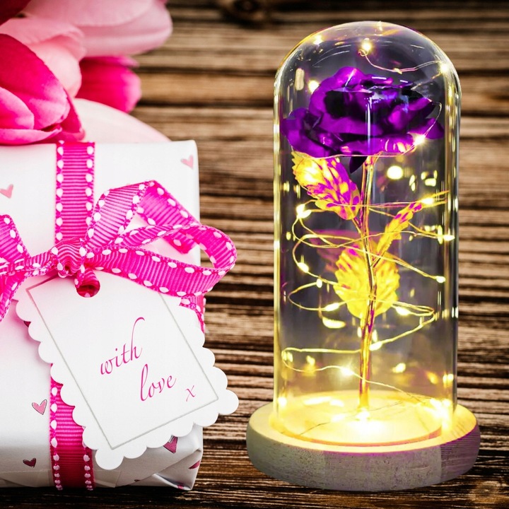 PREZENT DLA NAUCZYCIELA WYCHOWAWCY NA ZAKOŃCZENIE ROKU WIECZNA RÓŻA W