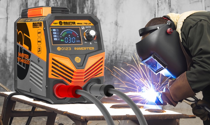 SPAWARKA inwerterowa inwertorowa MMA TIG IGBT na elektrode Majster