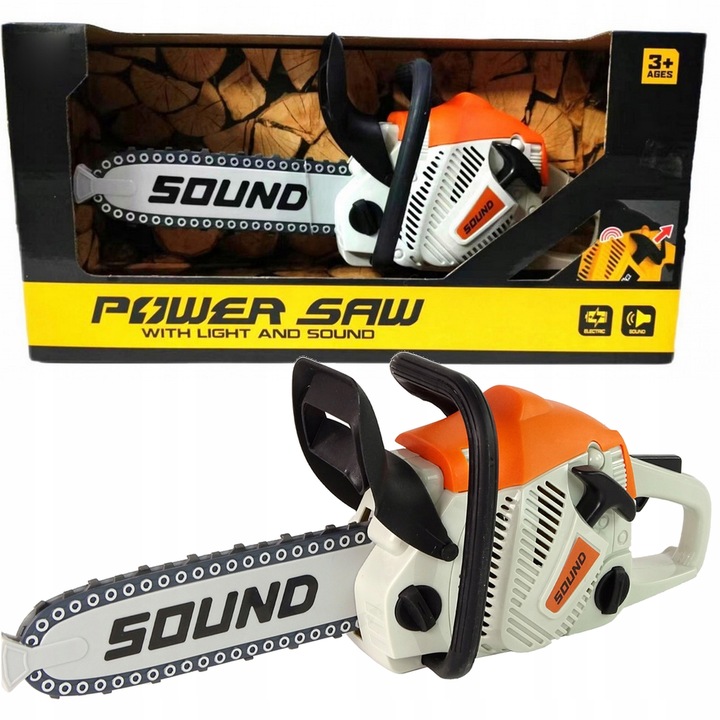 Duża Piła Łańcuchowa spalinowa dzieci ruchomy łańcuch silnik