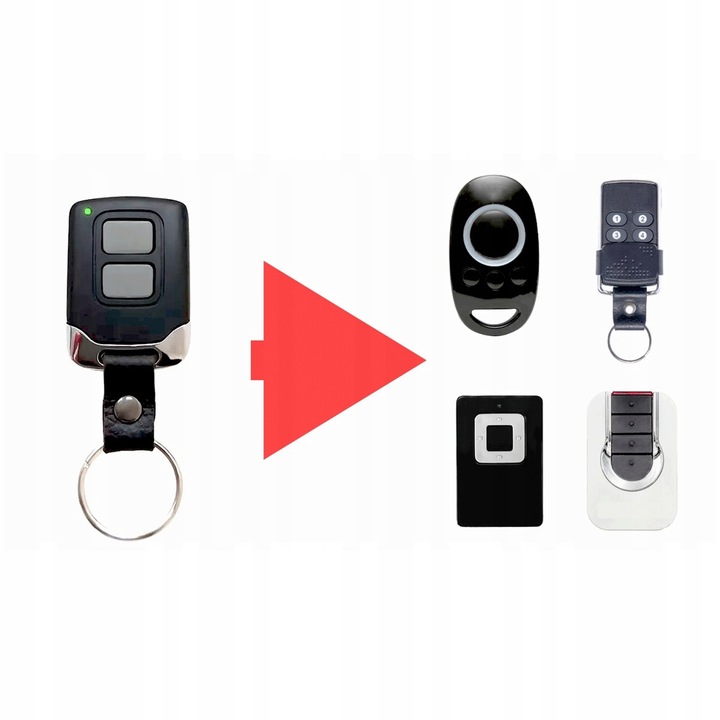 Pilot do bramy WIŚNIOWSKI 2 zamiennik ST2 2- kanałowy 433,92 MHz