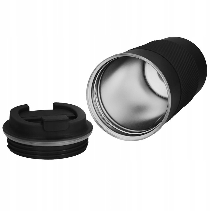 TERMOS KUBEK PRÓŻNIOWY TURYSTYCZNY termiczny stalowy NA HERBATĘ KAWĘ 0,5L