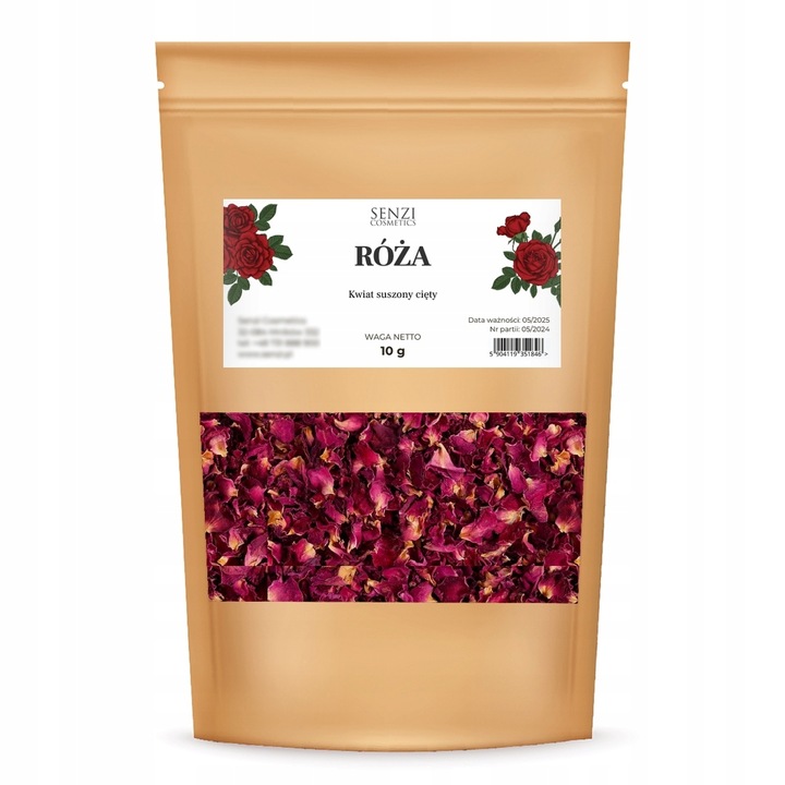 Zestaw Suszy Do Mydła Ozdoby Świec Kwiaty Suszone Płatki Chaber Róża