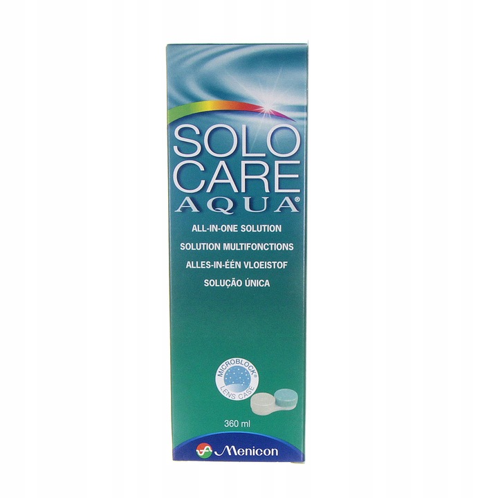 Płyn do soczewek Solo Care Aqua 360 ml