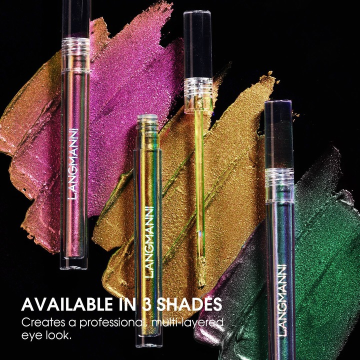 Cień do powiek w kremie chrom hollo metaliczny N3