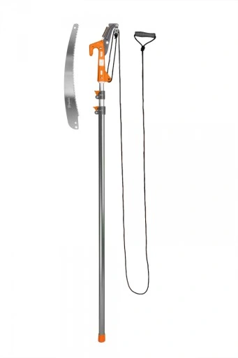 Piła teleskopowa z SEKATOREM do cięcia drzewa i gałęzi 3,75m KT-V1521-375