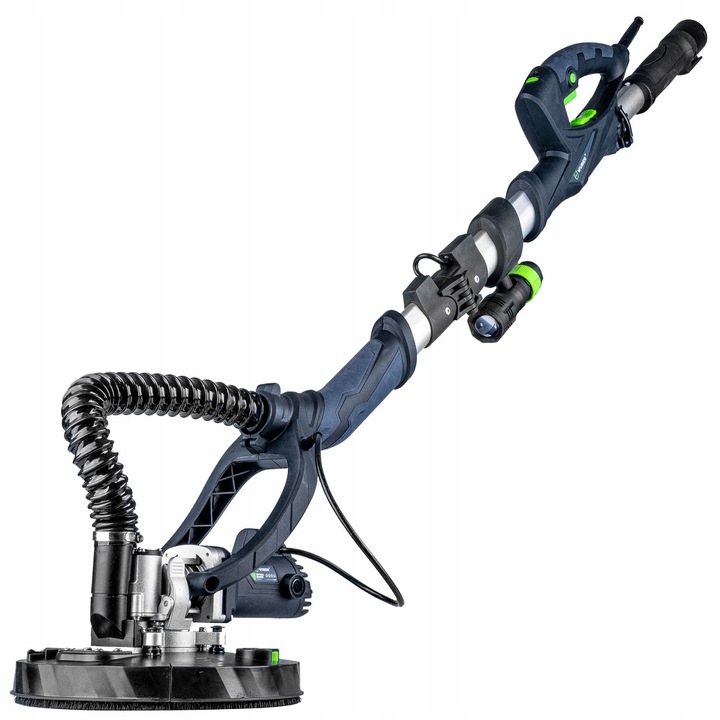 SZLIFIERKA DO GIPSU GŁADZI TYNKU ŻYRAFA LED DWIE GŁOWICE PAPIER 24x