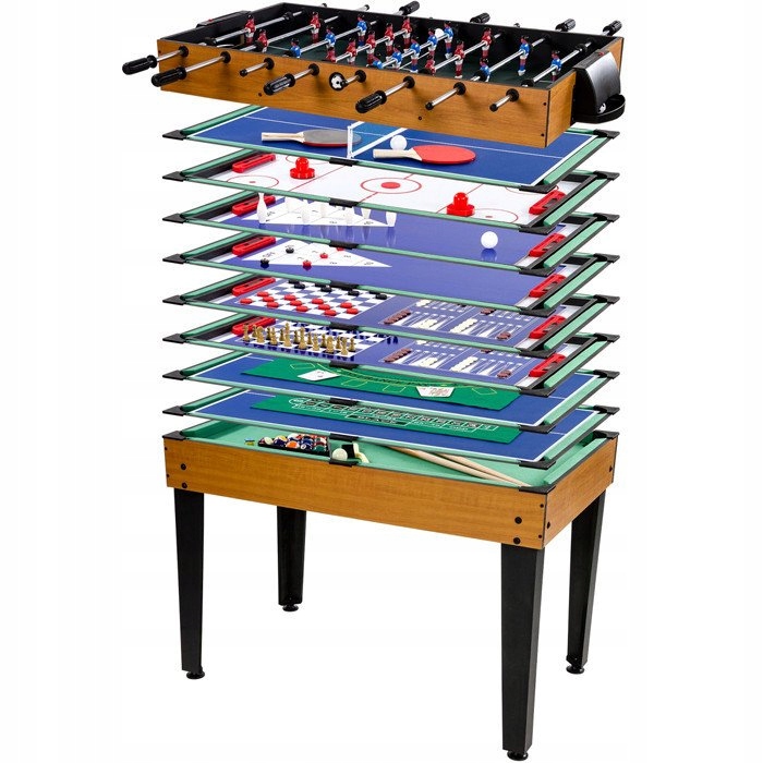 MULTIGRA 15w1 PIŁKARZYKI CYMBERGAJ BILARD POKER