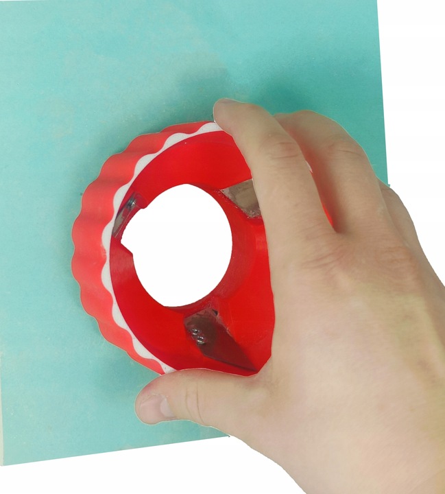 FAZOWNIK STRUG DO PŁYT GK PUSZEK ELEKTRYCZNYCH 68 MM RĘCZNY, 3 ostrza