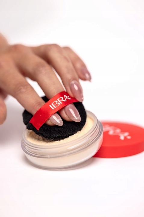 IBRA Makeup Sypki Puder Transparentny Glow nr 3