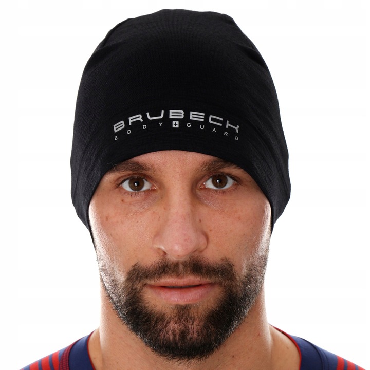 CZAPKA ZIMOWA WEŁNA MERYNOSA MERINO BRUBECK TERMOAKTYWNA DAMSKA MĘSKA