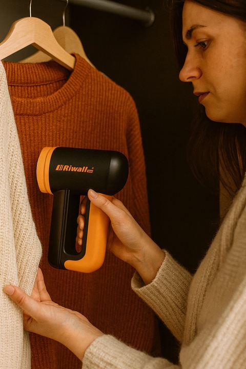 GOLARKA DO UBRAŃ TAPICERKI SWETRÓW KANAPY MOCNA DUŻA MASZYNKA RIWALL