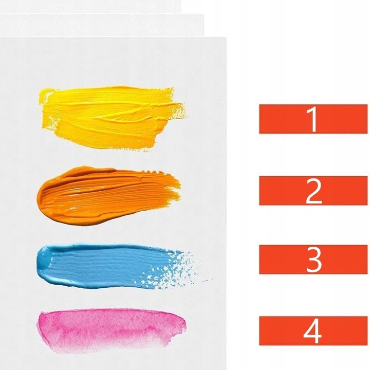 8szt PŁÓTNO MALARSKIE 30x40 PODOBRAZIE DO MALOWANIA NA SZTYWNYM PODKŁADZIE