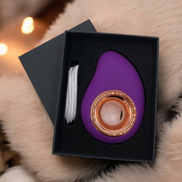 Masażer Łechtaczki Wibrator Damski Little Fish 12 Trybów PIIU