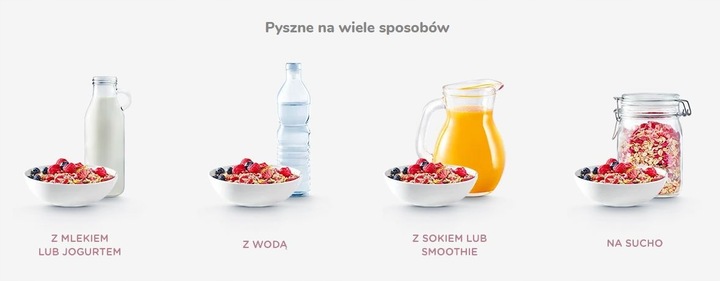 OneDayMore MUSLI CODZIENNE BEZ CUKRU tuba 500g