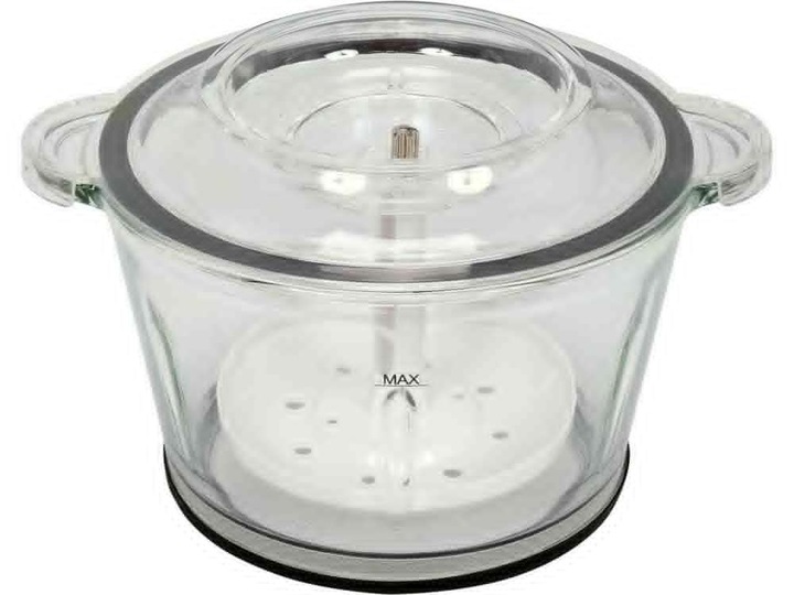 ELEKTRYCZNY ROZDRABNIACZ DO ŻYWNOŚCI MALAKSER 3w1 2 PRĘDKOŚCI 2L LUND 500W