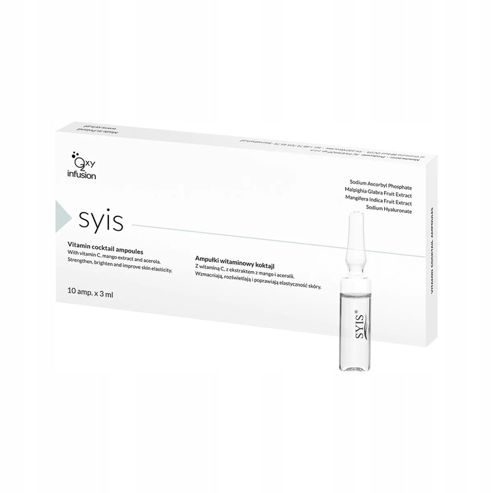 Syis ampułki serum witaminowe do twarzy 10x3 ml
