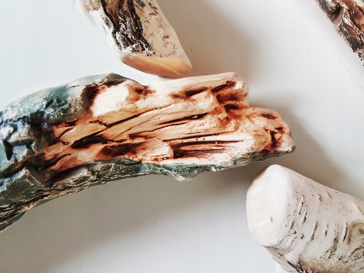 DREWNO OZDOBNE POLANA CERAMICZNE BIOKOMINEK MIX