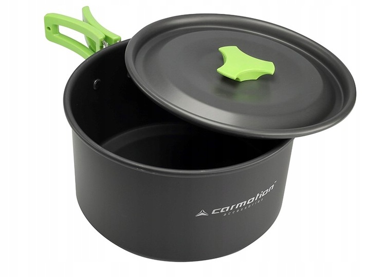 Zestaw naczyń turystycznych, 15 elementów