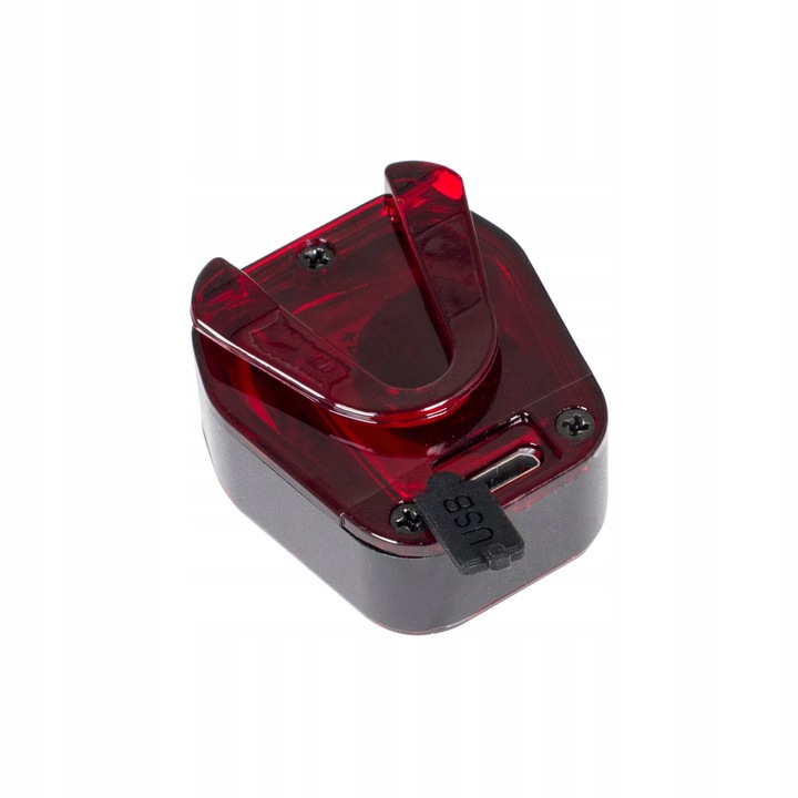 LAMPKA ROWEROWA TYLNA LED NA ROWER ŚWIATŁO CZERWONE MOCNE TYŁ AKU USB VAYOX