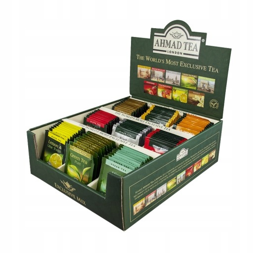Zestaw herbat Ahmad Tea exclusive mix 90 tb. 180 g