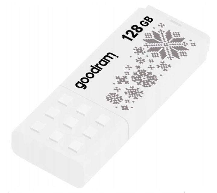 GOODRAM Pendrive UME2 128 GB USB 2.0 Biały WINTER