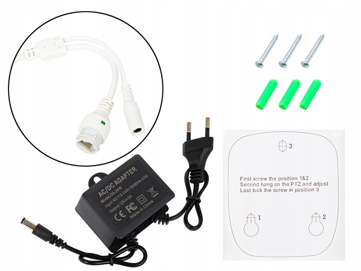 ZEWNĘTRZNA OBROTOWA KAMERA BLOW WIFI IP 5MP ULTRA HD AUDIO IP66 ICSEE ZOOM