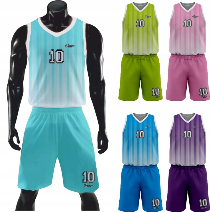Strój Koszykarski Koszykówka Nadruk GRATIS