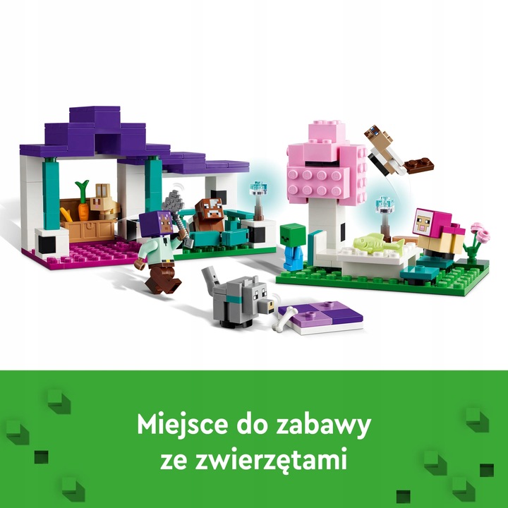 LEGO Minecraft Rezerwat zwierząt 21253 .