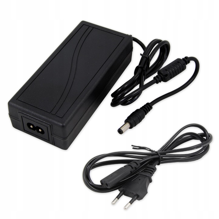 Zasilacz Impulsowy LED desktop 6A 72W 12V do taśm LED + kabel 2pin