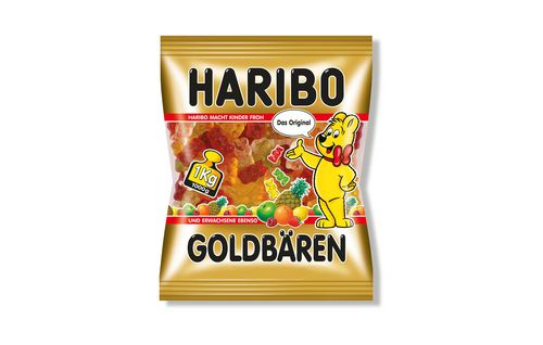 Żelki Haribo Złote Misie 1kg Goldbaren Smak Radości dla Dzieci i Dorosłych