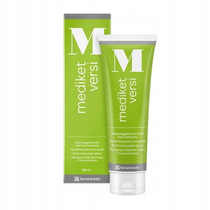 Mediket versi Żel do mycia ciała i głowy, łupież