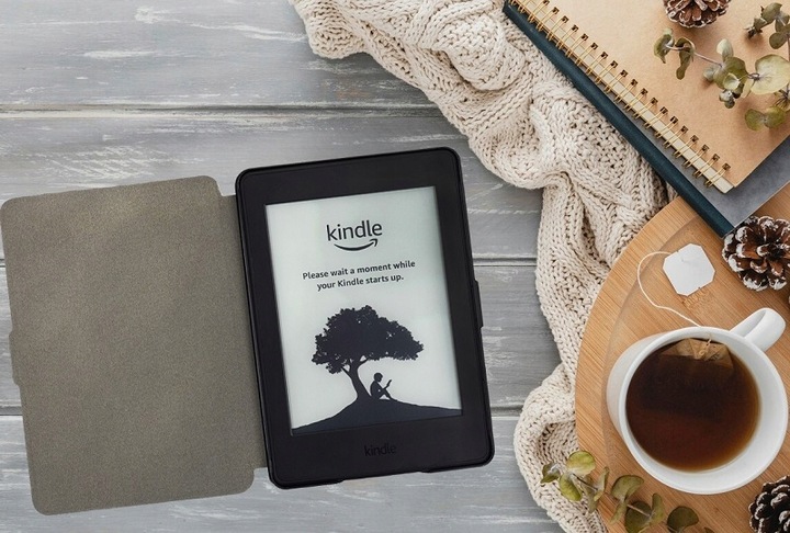 Etui pokrowiec do Kindle Paperwhite 1 2 3 UCHWYT Budzenie usypianie