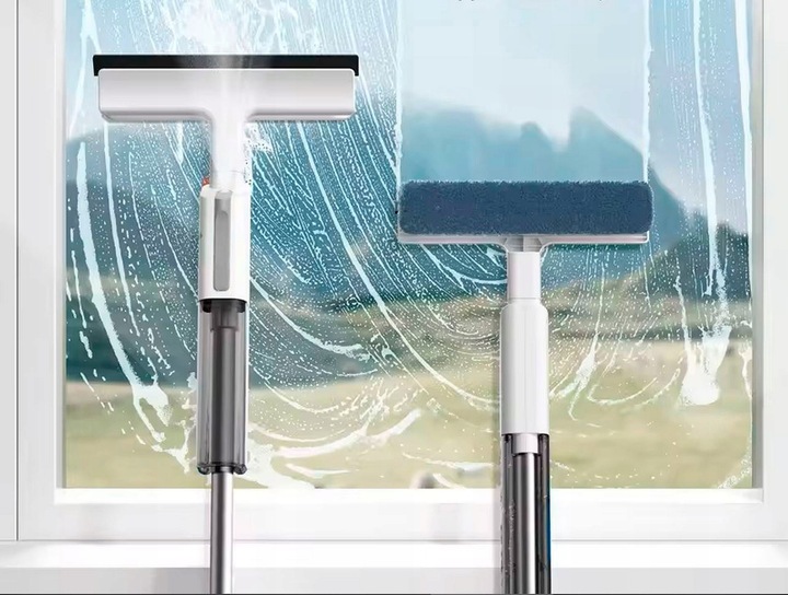 MOP ze SPRYSKIWACZEM+MYJKA DO OKIEN SZYB 3w1 SPRAY MOP Promis ULTRAMOP MS80