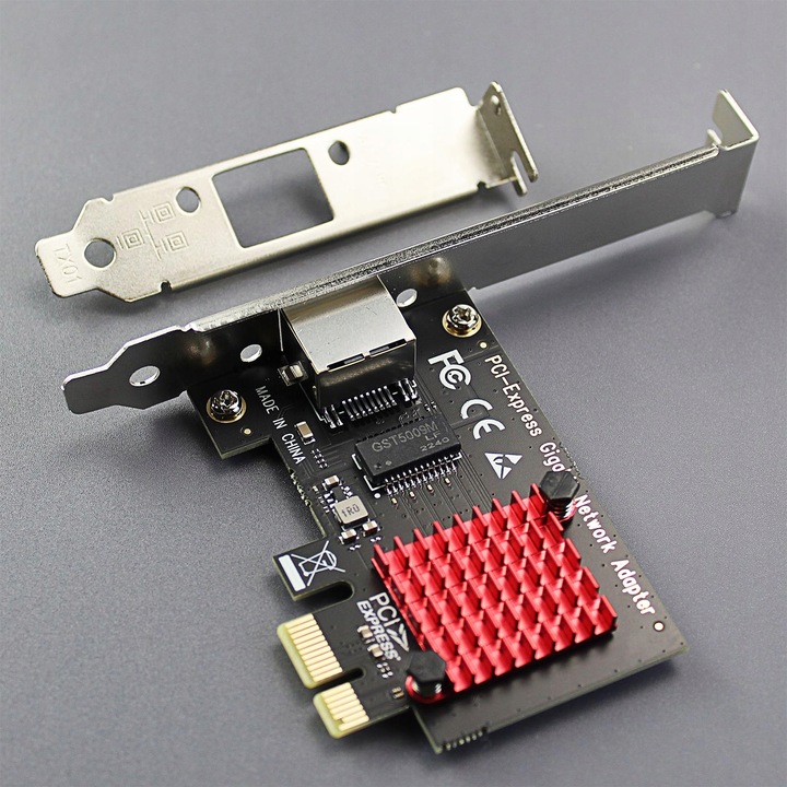 GLOTRENDS LE8111H Gigabitowa karta sieciowa PCIe Ethernet LAN