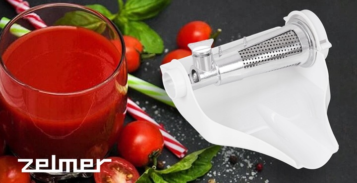 MASZYNKA DO MIELENIA MIĘSA ZELMER Z SZATKOWNICĄ I WYCISKARKA DO POMIDORÓW
