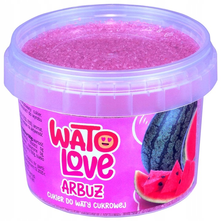 KOLOROWY CUKIER DO WATY CUKROWEJ 8x100g PATYCZKI MIARKA Cukry do Waty