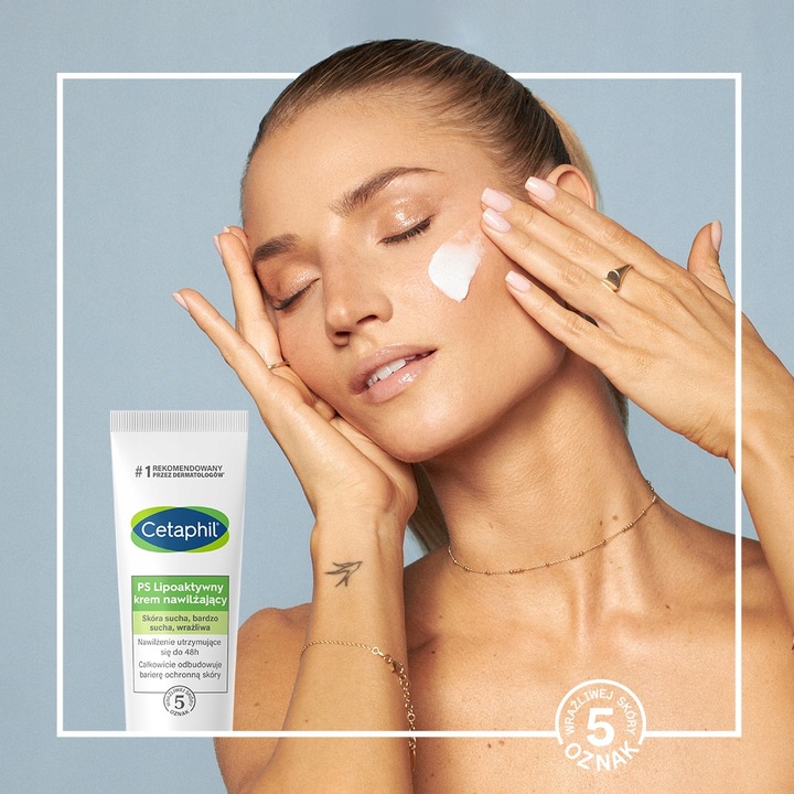 Cetaphil PS Lipoaktywny Krem nawilżający 100g x2